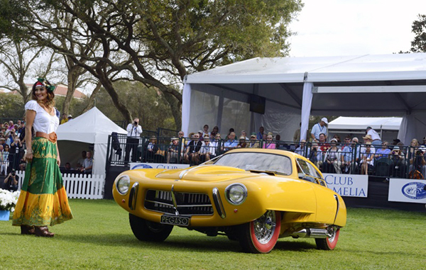 1952 Pegaso bij de Concours d’Elegance van Amelia Island