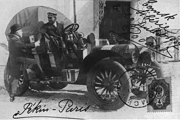 De Peking-Parijs automobiel race in 1907